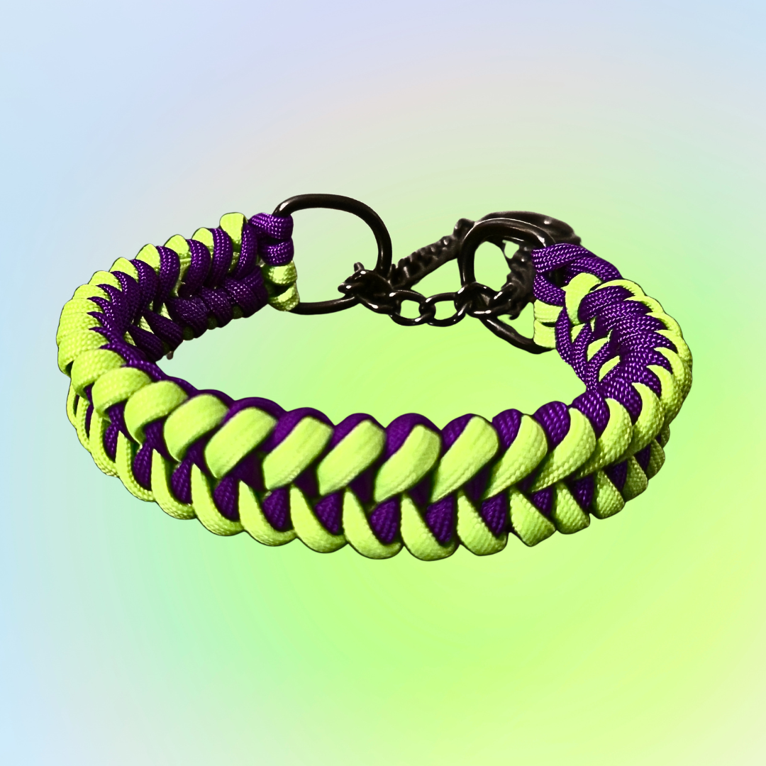 Martingale Check Chain Dog Collar