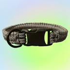 Medium One Color Square Knot Dog Collar