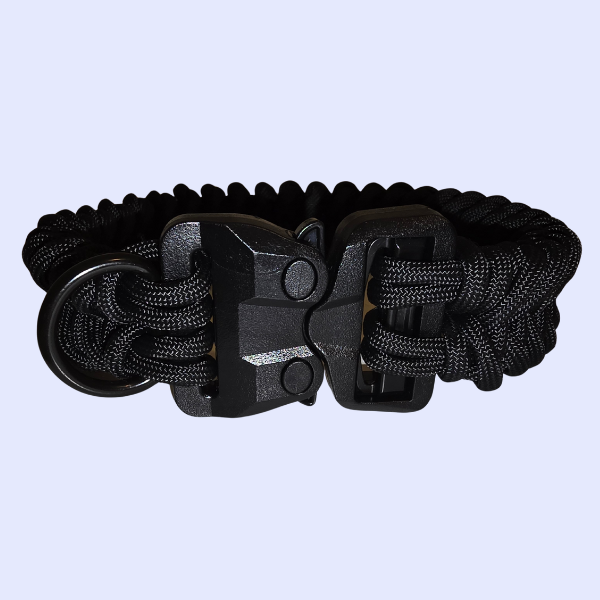 Tactical Chunky Shark Tooth Dog Collar