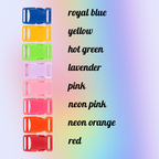 Medium Two Color Solomon Dog Collar