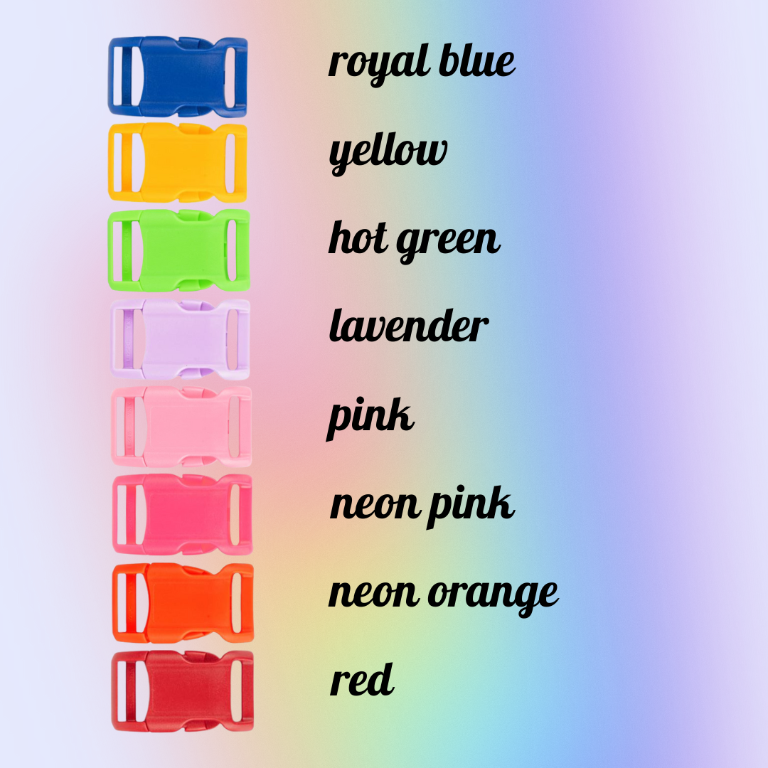 Large Two Color Solomon Dog Collar